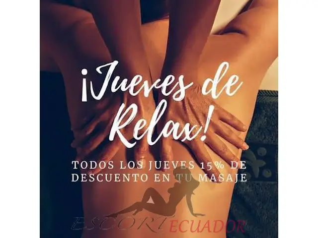 HOY JUEVES 2X1 EN TUS MASAJITOS RELAX