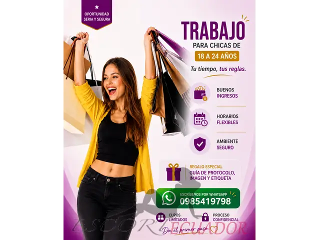 Empleo Flexible Y Bien Pagado Para Chicas Educ