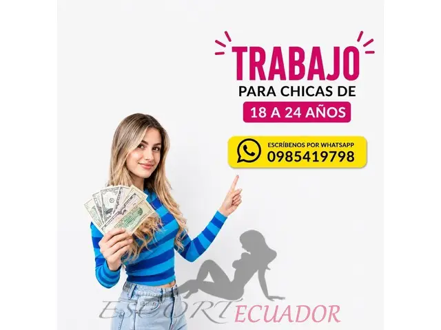 UNA OPORTUNIDAD PARA CHICAS CON AMBICIÓN