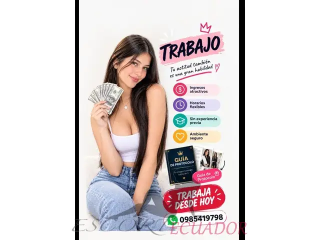 NUEVA OPORTUNIDAD CON HORARIOS FLEXIBLES