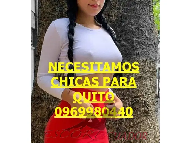 SE NECESITA CHICAS ECUATORIANAS NORTE DE QUITO