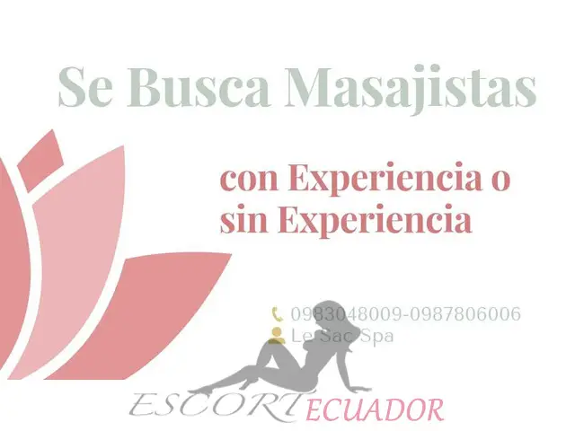 EMPLEO PARA CHICAS EN QUITO EN SPA EROTI